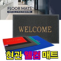 인터바겐 사무실 업소용 아파트 특대형 현관바닥메트 발매트 발판 깔판, 소형 브라운