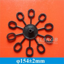 포그머신 4개묶음 무대 버블 기계 모터 12V DC RPM 45R 금속 플라스틱 임펠러 45r분 미니 더블 휠 폼, 03 Impeller