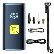 6000mAh 다기능 타이어 팽창기 자동차 공기 압축기 150PSI 전기 무선 휴대용 펌프 오토바이 Q0W6, wireless, 01 wireless