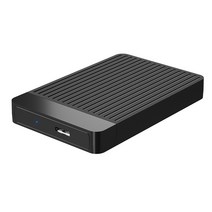 외장하드2테라 외장 SSD 케이스 2.5 인치 SATA-USB 하드 디스크 USB3.0 인클로저 hd 7mm/9.5mm HDD 모바일, 01 2.5 external hd case, 한개옵션1