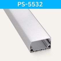 그린맥스 LED방열판 사각 PS-5532 *LED프로파일 알루미늄방열판, 1개, PS-5532x50cm