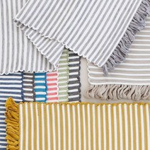 [바이빔]테슬 핸드메이드 발매트[50x70], 머스타드