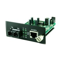 솔텍 SFC200-SCS M 광 컨버터 (100Mbps SC 싱글 샤시타입), 1개
