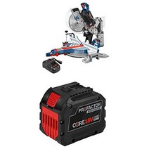 bosch 보쉬 profactor 18v ​​외과 의사 gcm18v-12gdcn14 톱, 배터리 포함