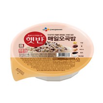 CJ제일제당 햇반 매일오곡밥 210g x12개, 단품
