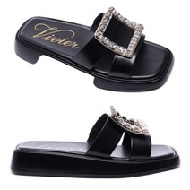 로저비비에 21SS 여성 비비에 슬라이드 버클 뮬 샌들 (RVW60930750_BSS_B999_21S)