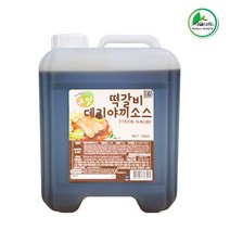 이슬나라 그맛 떡갈비 데리야끼소스, 1개, 10kg