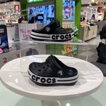 크록스 NC15 바야밴드 클로그 키즈 블랙 205100-001