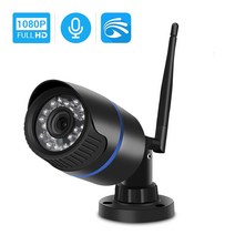 실외 외부 cctv 가정용 감시 카메라 Hamrolte HD 1080P Yoosee Wifi 카메라 총알 야외 Onvif 무선 카메라 오디오 녹음 SD 카드 슬롯으로 모션 감지, 1080P N 어댑터 N32G, 3.6mm