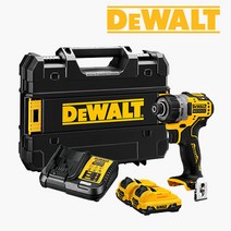 디월트 DCF601L2 충전 콤팩트 스크류 드릴 드라이버 세트 12V 3.0Ah, 1개