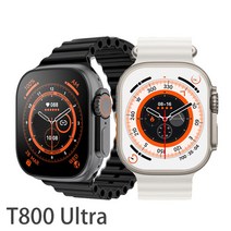스마트 워치 블루투스 심박수 통화 Ultra T800, 노란색