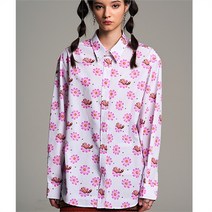 [코케트스튜디오][레서팬다] 코스모스 화이트 셔츠 [WH] [DTP] (8277138)