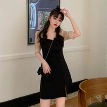 아일렛원피스 지지미 시어서커 원피스 여름 실크