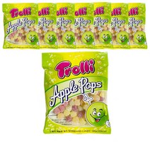 트롤리 애플 팝스 100g 사과맛 젤리 *수량선택가능*, 100gx8pack
