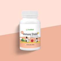 트루메디 블랙 엘더베리 올리브잎 키즈 츄어블 60정, 1개