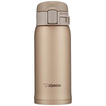 조지루시 초경량 텀블러, 베이지 골드, 360ml