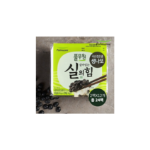 [G][풀무원] 검은콩 생나또 2팩x12개 (총24개입), 49.5g, 24개