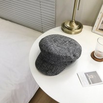 모자녀 봄가을 인스 그물망 베레모 마린캡 패션 캐쥬얼 팔각모빈티지 화가 모자