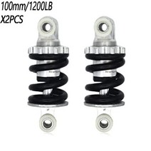 100MM 125MM 150MM 180MM 190MM 200MM 후면 서스펜션 충격 47cc 49CC 슈퍼 미니 모토 ATV 전동 스쿠터 포켓 바이크, CHINA_100mm(1200LB)X2pcs