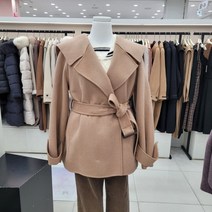 온앤온 스티치 핸드메이드 하프울코트njw2wha210