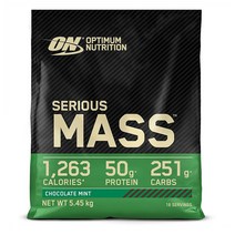 Optimum Nutrition 옵티멈뉴트리션 시리어스 매스 프로틴 파우더 초콜릿민트 5.45kg, 1개