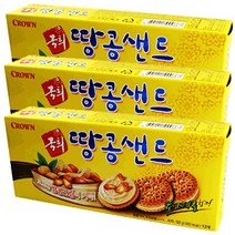 GDF4865 크라운)국희 땅콩샌드 155g x 12개 온 가족이 고소하게 좋은 식품 착한 가격묶음가능(2개) 과자/간식/비스켓/비스킷, 단일 수량, 단일 구성품