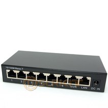 스위칭허브 네트워크 스위치 24V 72W 8 포트 6 PoE 패시브 스위치 인젝터 UBNT AP LITE LR, 01 US Plug