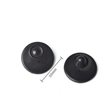 도난방지라벨 도난방지텍EAS R50 꼬리표 8.2MHz RF Eas 유행 의류 반대로-도난 단단한 직경 50mm 1000pc/c, 한개옵션0