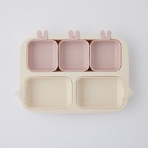 네스틱 유아식판 큰식판 작은식판 유아식판 1개, 민트