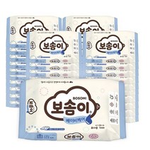 보솜이 베이비케어 푸에디션 물티슈 휴대용 10매 40팩, 1세트