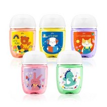 플루 의약외품 클린 겔 손소독제 과일향 30ml x 5종 + 휴대용 홀더 5p 세트, 7세트