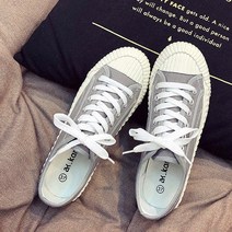 묘먀미 3cm 키높이 기본 여성 캔버스스니커즈