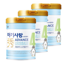 남양유업 아기사랑 수 어드밴스 분유 4단계, 750g, 30개