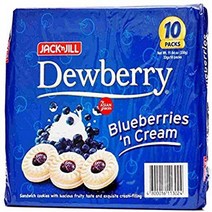 Jack n Jill Dewberry Blueberries n Cream 23.28oz (660g) 2 Pack, 1