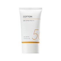 [미샤] 올 어라운드 세이프 블록 코튼 선크림 50ml, 단품