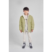 폴햄키즈 리버서블 숏패딩