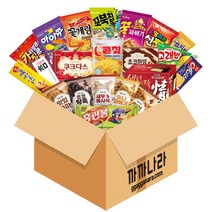 까까나라 과자 간식 인기라면 20p 선물세트, 1box, 럭키박스(21p)