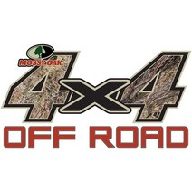 Mossy Oak Graphics 13001-BR-L 브러시 43.2cm x 23.5cm 4x4 오프로드 스타일 데칼 580096