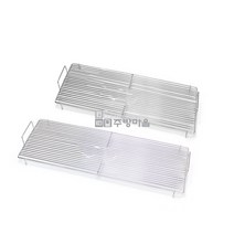 [0399]꼬치구이 화덕용 석쇠 사각 스텐석쇠 2종 택1 양꼬치석쇠 닭꼬치석쇠 업소용주방용품 주방마을