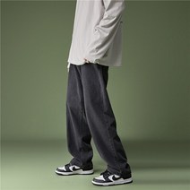 5컬러 심플 와이드 일자핏 데님 팬츠 MJ771