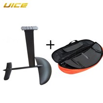 윙 포일 하이드로 서핑 스킴 보드 90cm 수중익 3k 탄소 날개 알루미늄 동체 마스트 플레이트 with sup surfboard wakeboard surf foil 용 수중익