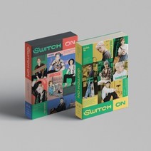 아스트로 SWITCH ON 8TH 미니앨범 ON & OFF, ON ver(그린레드), 지관통 포스터