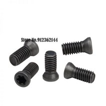 M1.8 m2 m2.2 m2.5 m3 m3.5 m4 M5 M6 바이드 인서트 대체용 CNC Torx 나사 선반 공구 홀더, M1.8x5, 50PCS