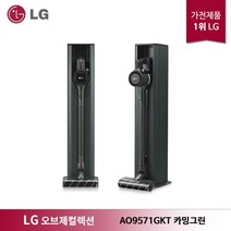 LG전자 LG 코드제로 A9S 오브제컬렉션 올인원타워 무선청소기 AO9571GKT 카밍, 단일속성