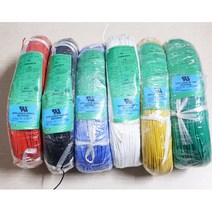UL3239 3KVDC 14AWG 실리콘전선 Green (0.08mm소선)-m단위 판매, 1개
