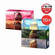 빙그레 끌레도르 카톤 바 아이스크림 10개 / 바닐라아몬드 / 청정제주녹차 / 끼리크림치즈 / 딸기 / 초콜릿, 카톤 바 청정 제주 녹차 10개