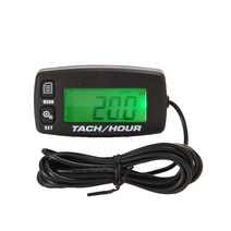 TACH HOUR METER 오토바이 미터 디지털 타코미터 엔진 RESETTABLE MAINTENACE ALERT RPM COUNTER FOR CHAINSAWS BOATS ATV, 러시아