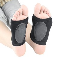 발 아치 슬리브 한쌍 블랙 서포트 깔창 발바닥 쿠션 균형 오목 편하게 걷기 운동 붓기 밴드