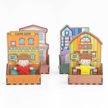 바이오로드 휴대폰 거치대 + 걱정인형 만들기 세트, 농장, 1개