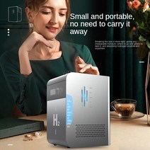 수소생성기 SPE/PEM 99.99% 휴대용 고농도 수소 발생기 물 기계 작은 흡수 기계는 마시는 수 있습니다, 없음